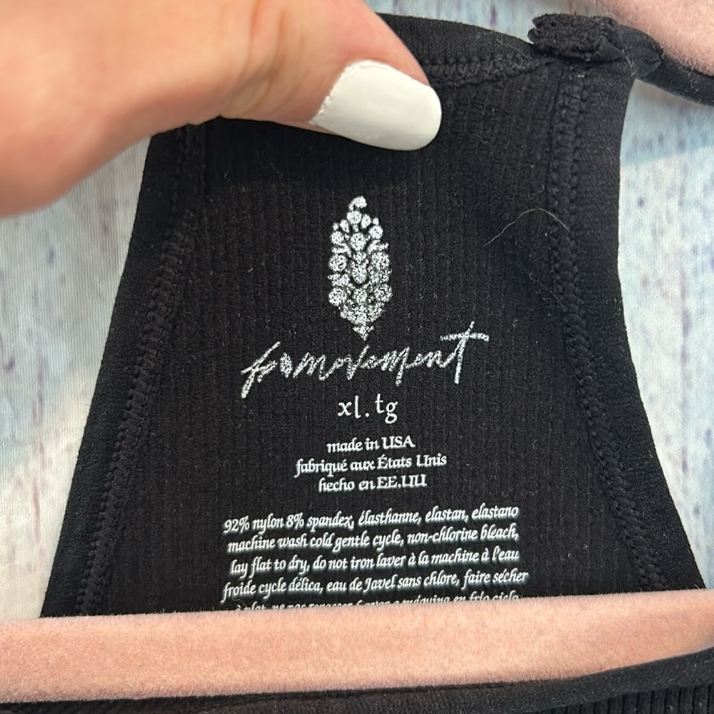 NWOT FP Movement Happiness Runs Crop Tank - Picture 9 of 13